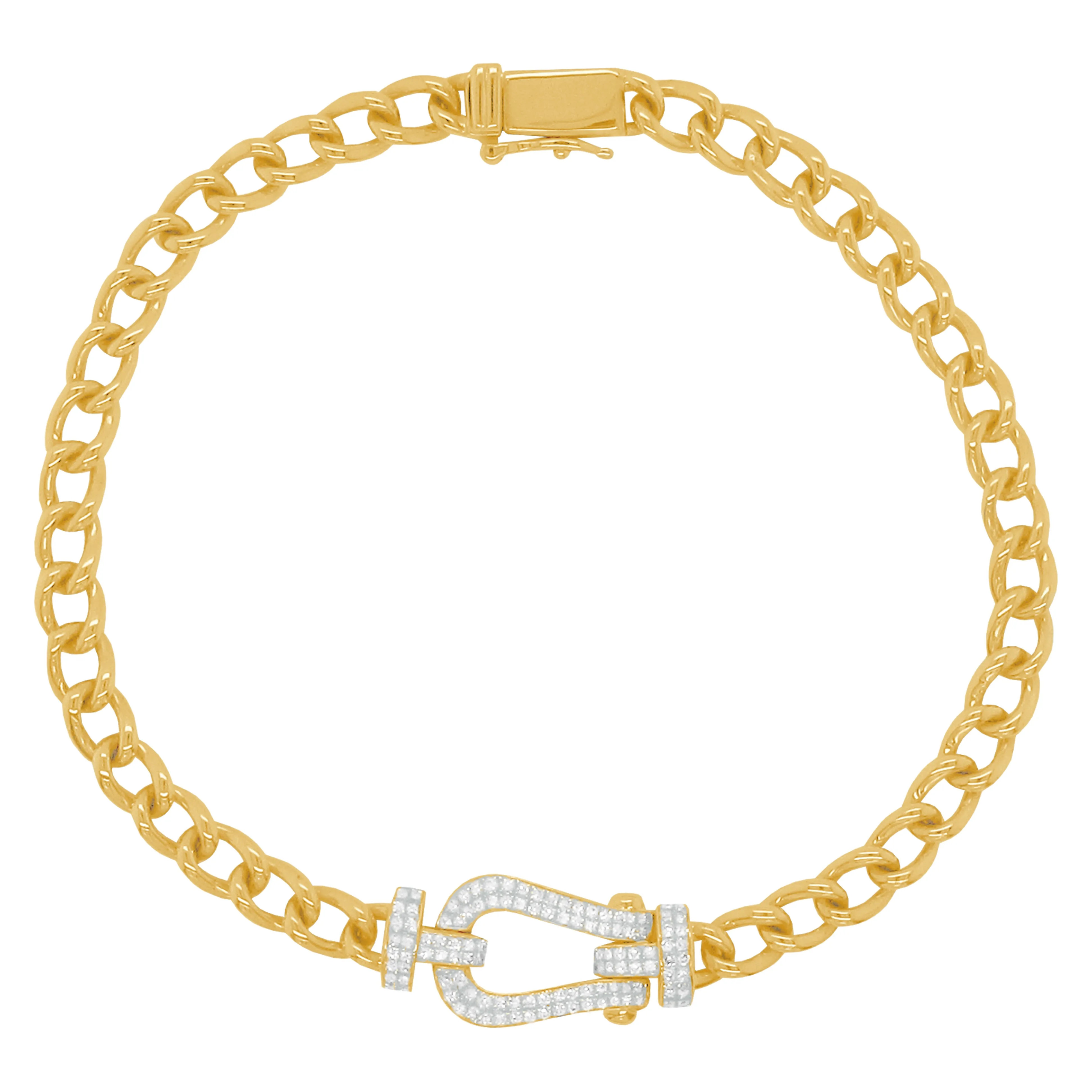 14K GOLD DIAMOND ALEXA BRACELET