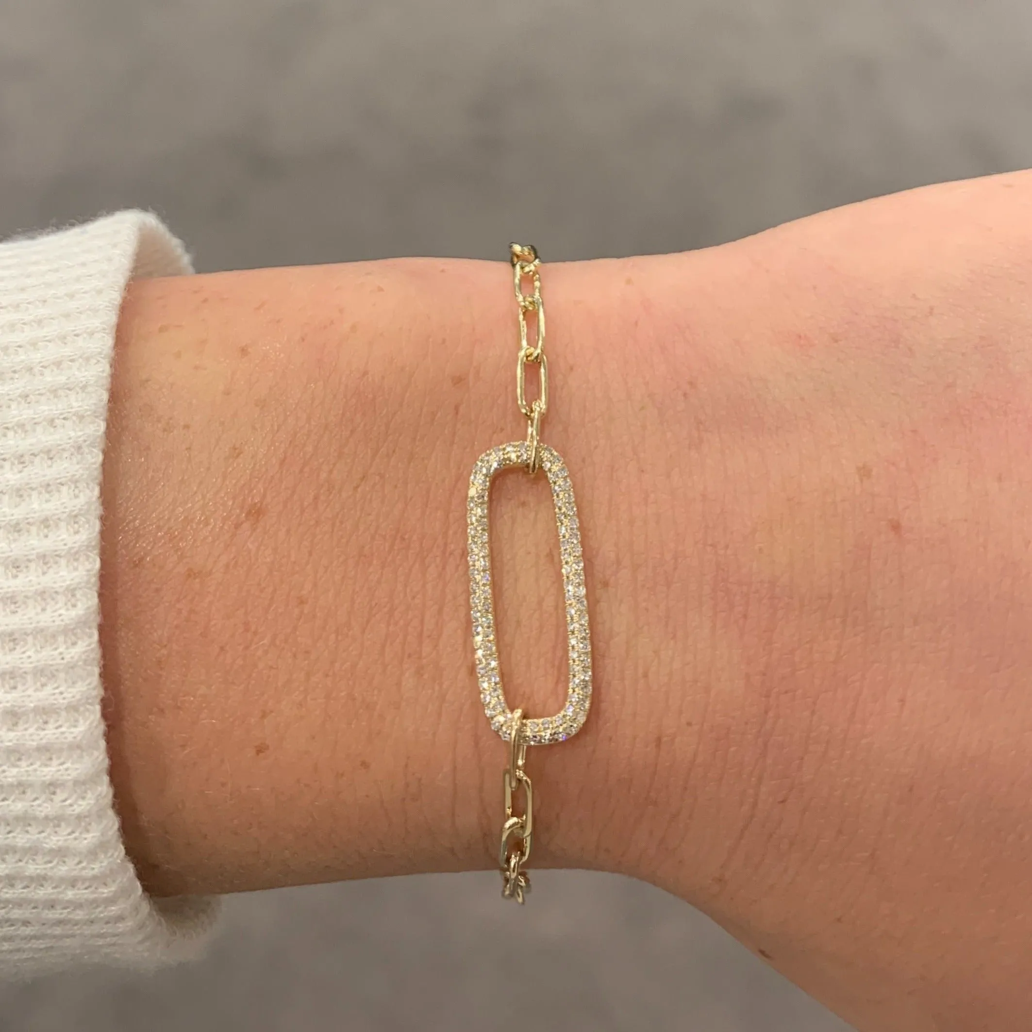 14K GOLD DIAMOND BRIDGETTE BRACELET