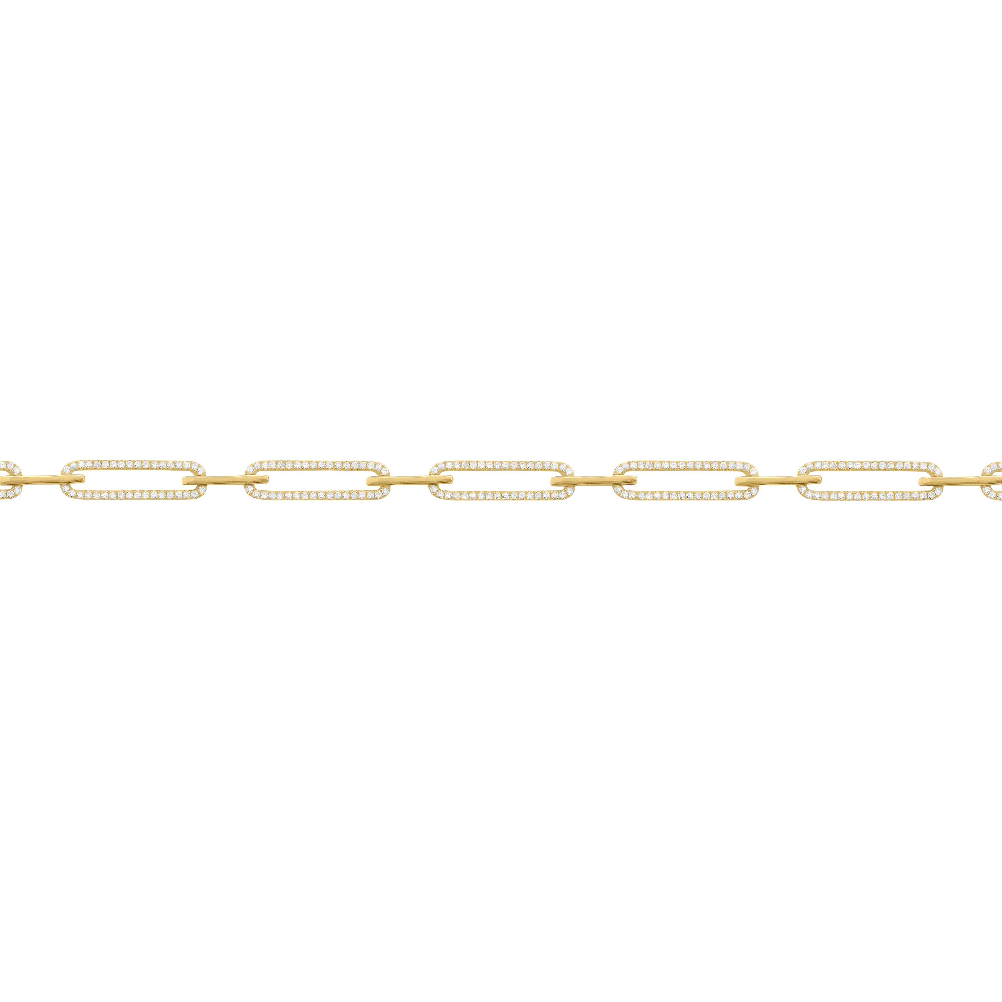 14K GOLD DIAMOND CELINE BRACELET