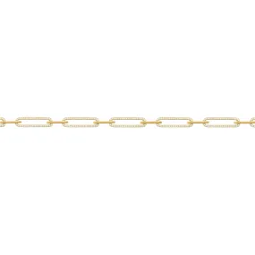 14K GOLD DIAMOND CELINE BRACELET