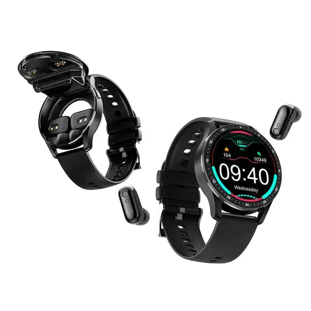 2-In-1 Smart Watch With built-in Headphones