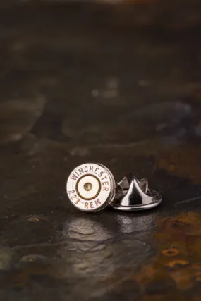 223 Bullet Tie Tac Hat Pin, Bullet Tie Tack