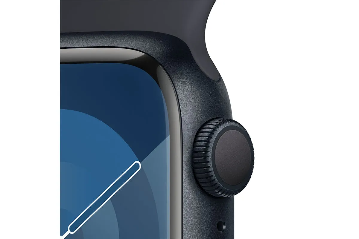 Apple Watch Series 9  | 45mm | Midnight Aluminium Midnight Sport Band M/L