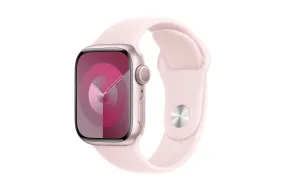 Apple Watch Series 9  | 45mm | Pink Aluminium Pink Sport Band M/L