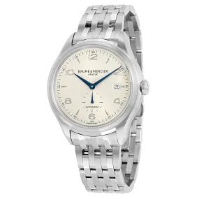 Baume and Mercier Clifton Automatic Silver Dial Men's Watch 10099 A10099