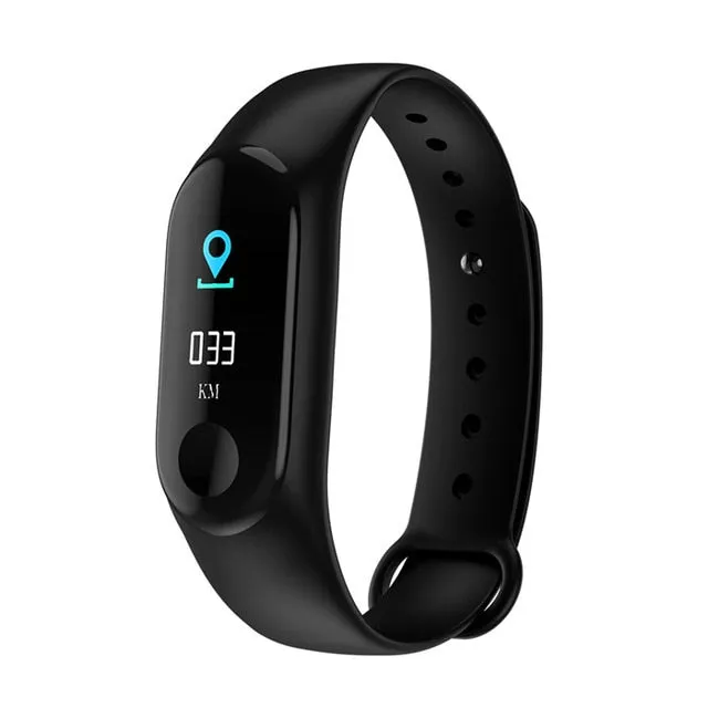 BINSSAW Men Women Sport Smart Bracelet Watch Bluetooth Clock Remote Camera Heart Rate Blood PressureSleep Monitor Pedometer Band