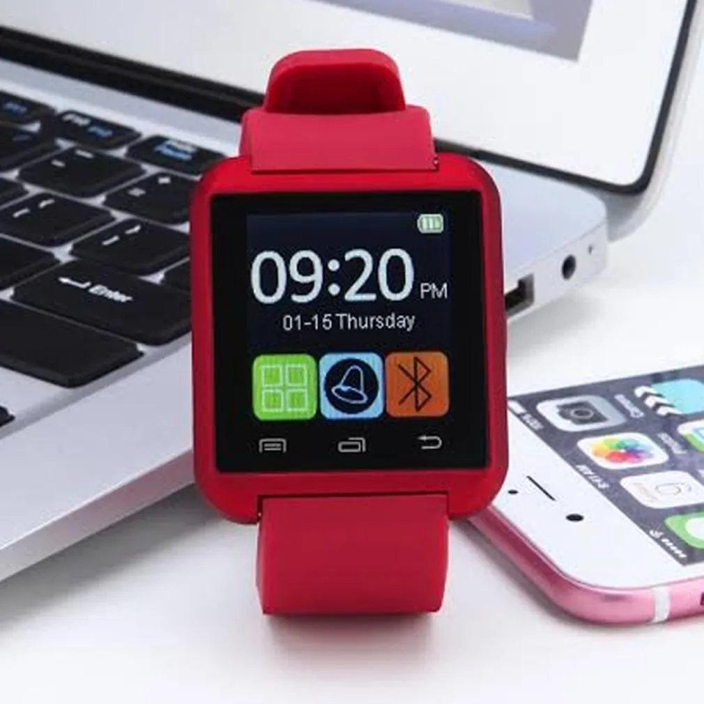 Bluetooth Smart Watch with Phone Pairing, Pedometer, Sleep Monitoring, etc.