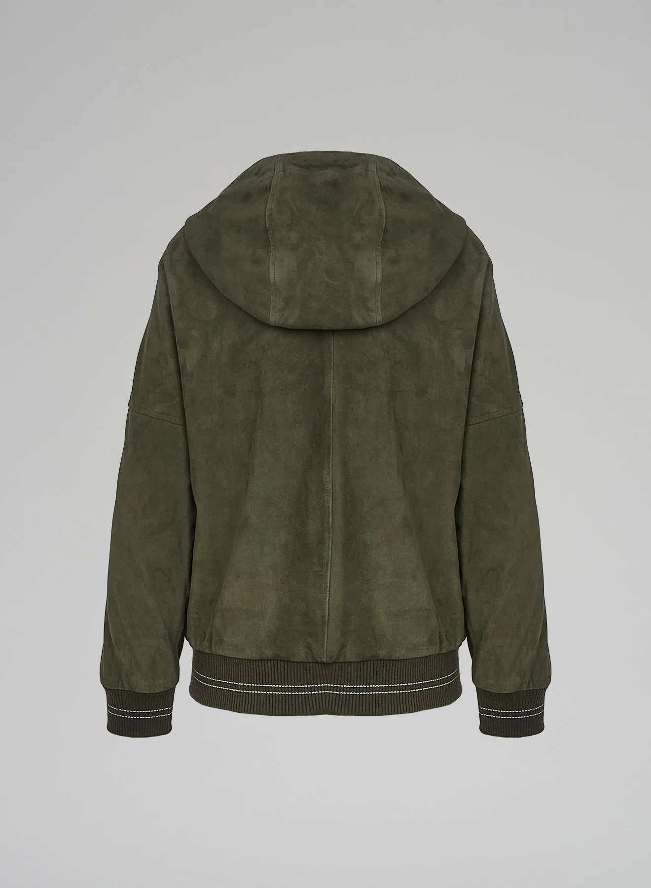 BOMBER IN SUEDE