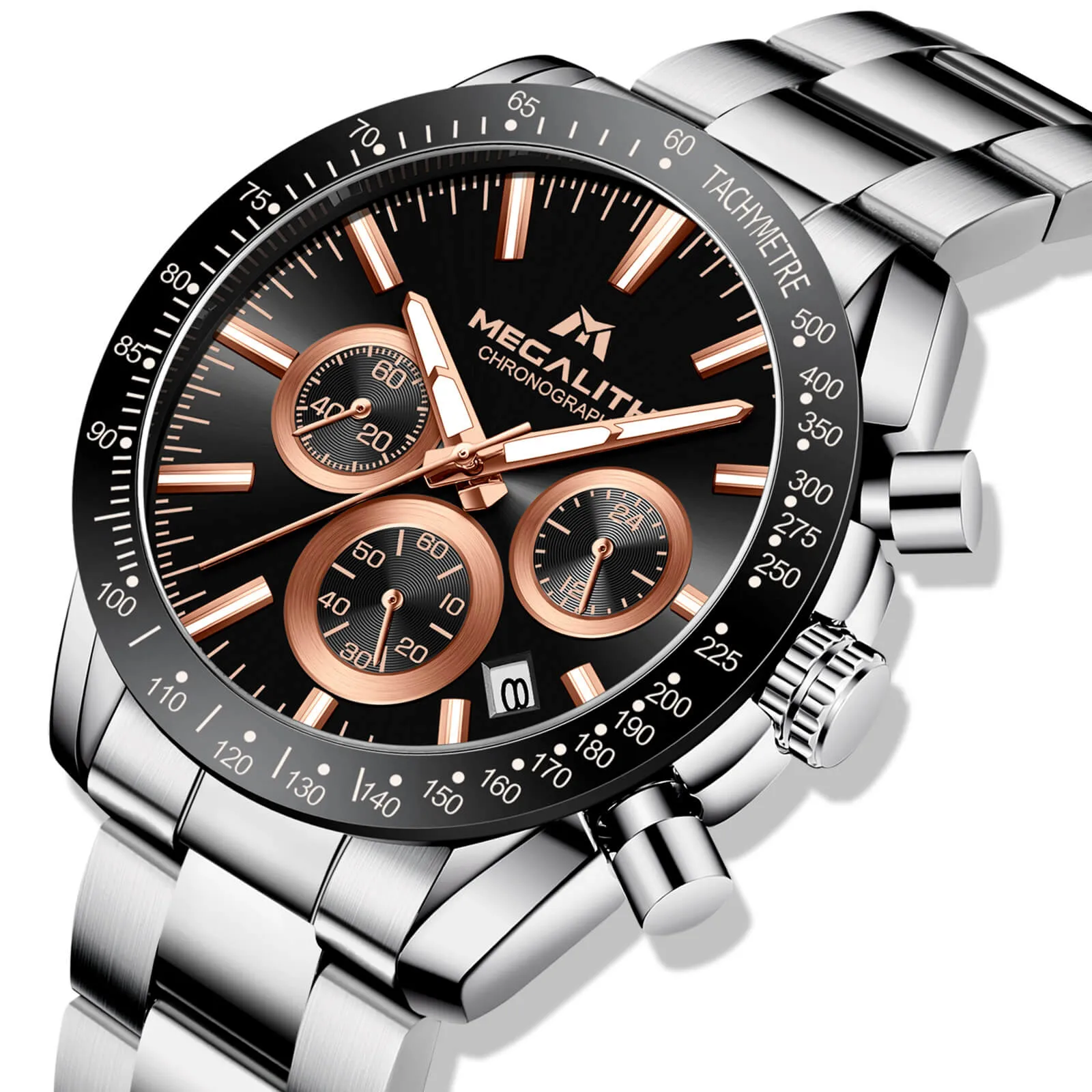 Chronograph Watch | Stainless Steel Band | 8270M