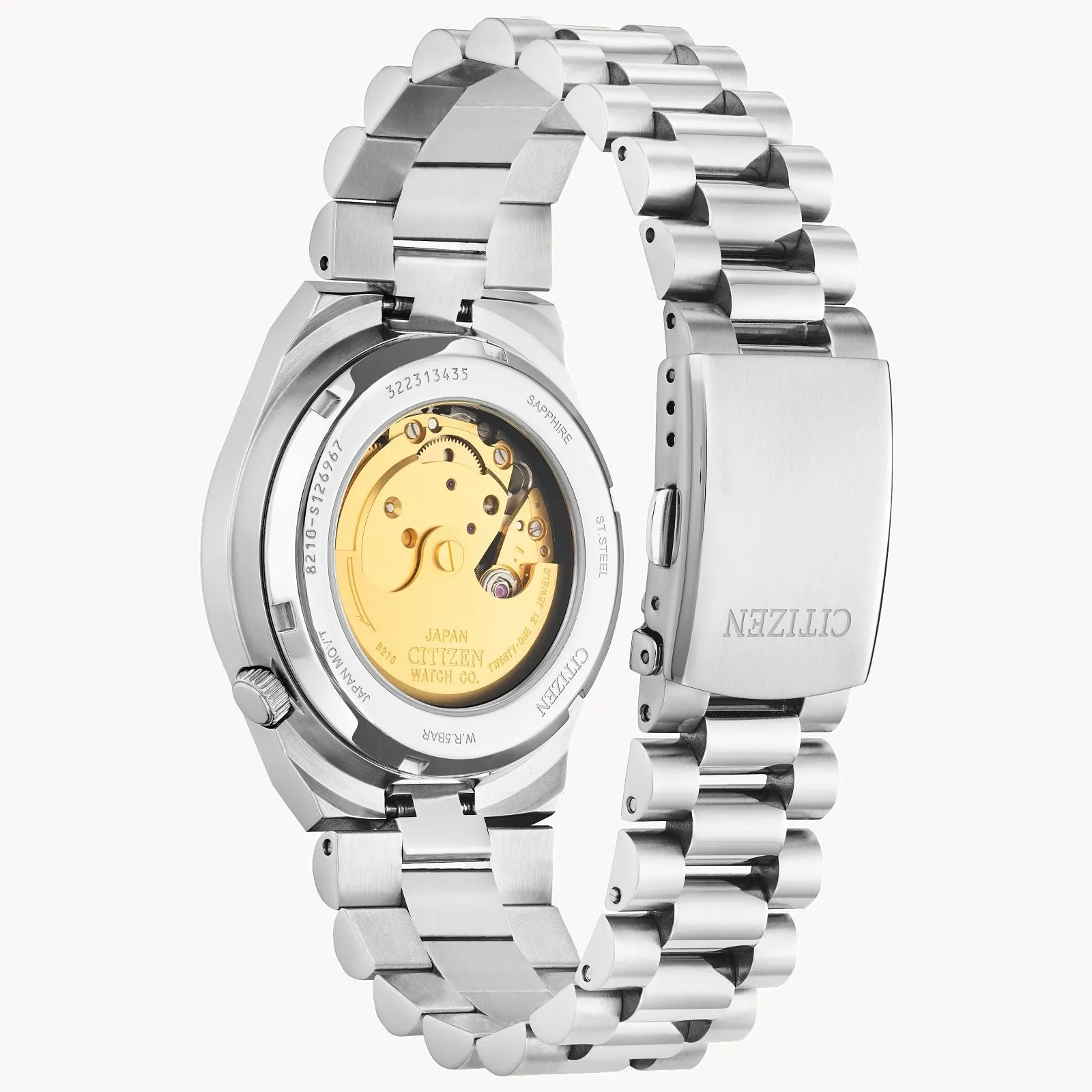 Citizen Tsuyosa 40mm Yellow Automatic Unisex Watch