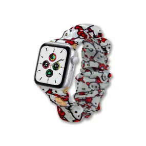 Classic Hello Kitty x Sonix Scrunchie Apple Watch Band (White)