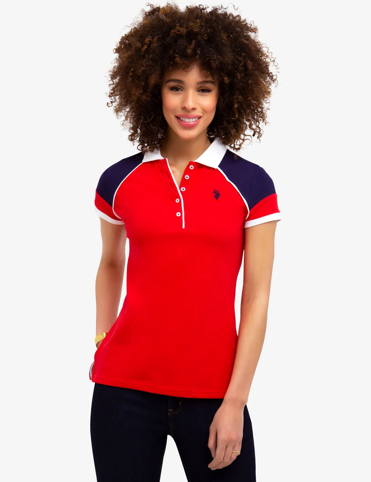 COLORBLOCK POLO SHIRT