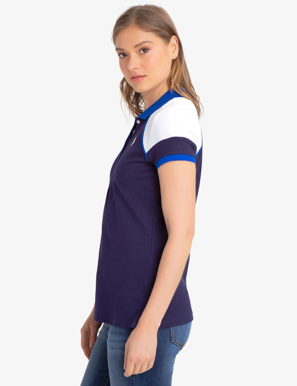 COLORBLOCK POLO SHIRT