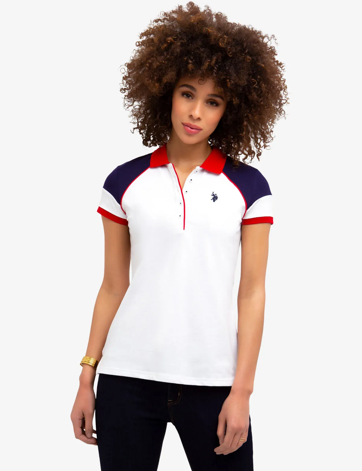 COLORBLOCK POLO SHIRT