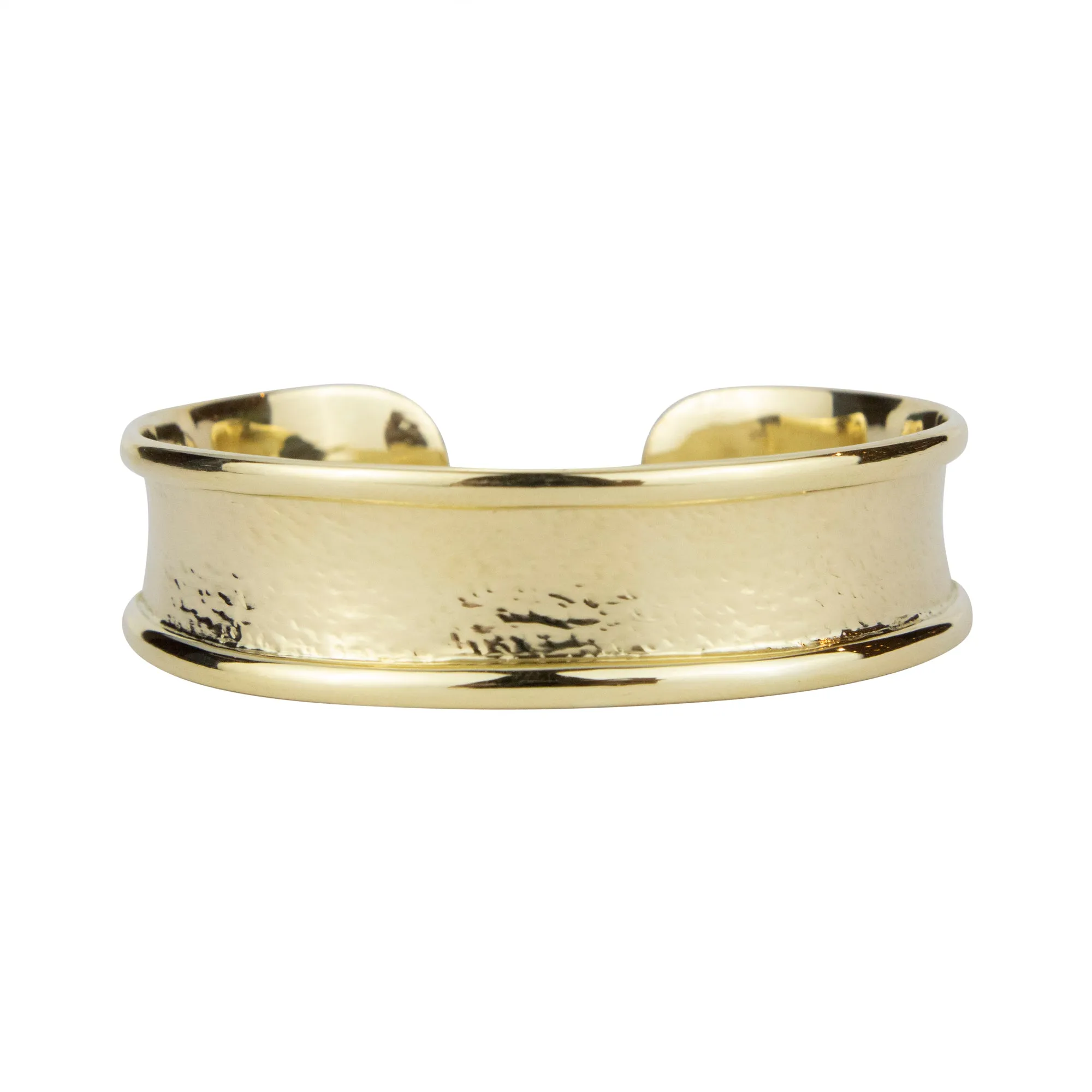 Cuff Bangle - 18k Gold