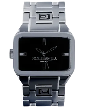 Duel Time (Silver/Black) Watch