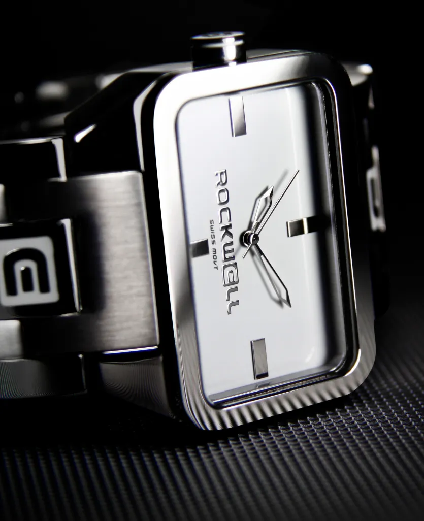 Duel Time (Silver/White) Watch