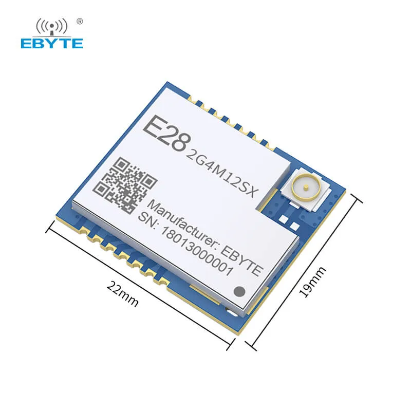 EBYTE E28-2G4M12SX SX1281 12.5dBm 2.4G Lora Module Spread Spectrum Wireless Module spi Interface Ancor GFSK rf module