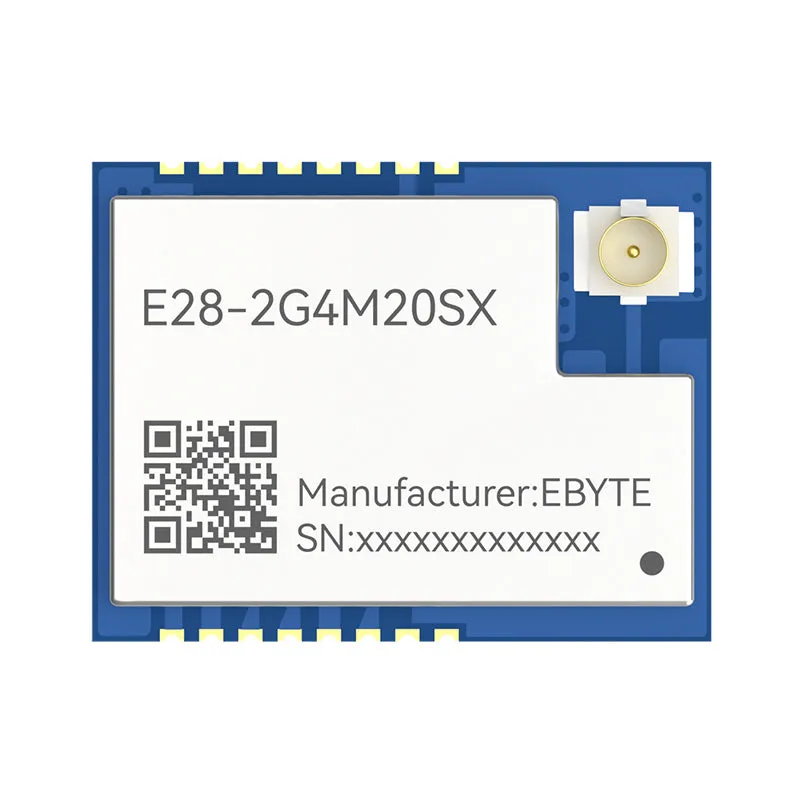 Ebyte E28-2G4M20SX 2.4GHz SX1281 Lora Wireless SPI RF Module BLE 20dbm High Speed Low Power PA LNA FLRC IPEX Antenna