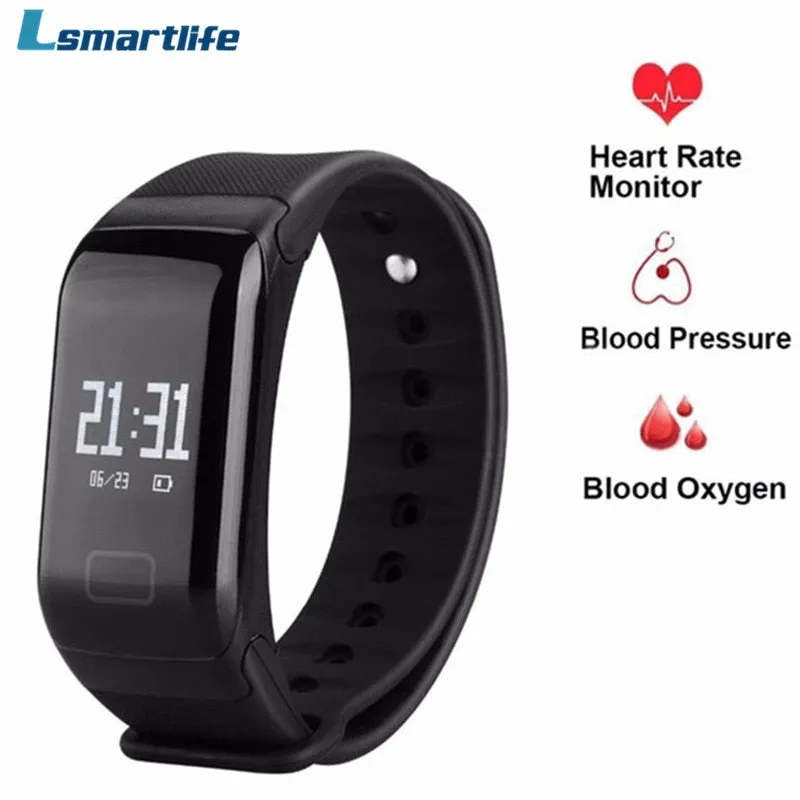 F1 Smart Bracelet Podometer Smart Band Heart Rate Monitor Pulsometer Smart Watches Blood Pressure Measurement Pulse Watch