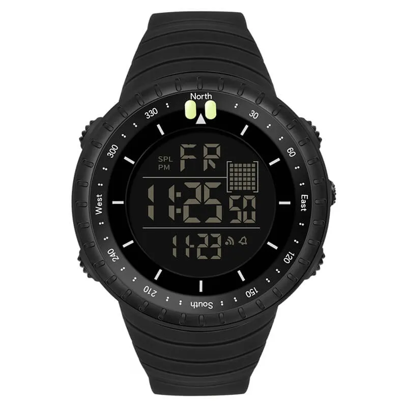 Findtime Mens Digital Watch Waterproof Sports Military Watch Tactical Watches LED Backlight Alarm Stopwatch