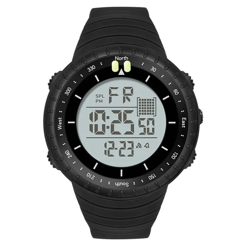 Findtime Mens Digital Watch Waterproof Sports Military Watch Tactical Watches LED Backlight Alarm Stopwatch