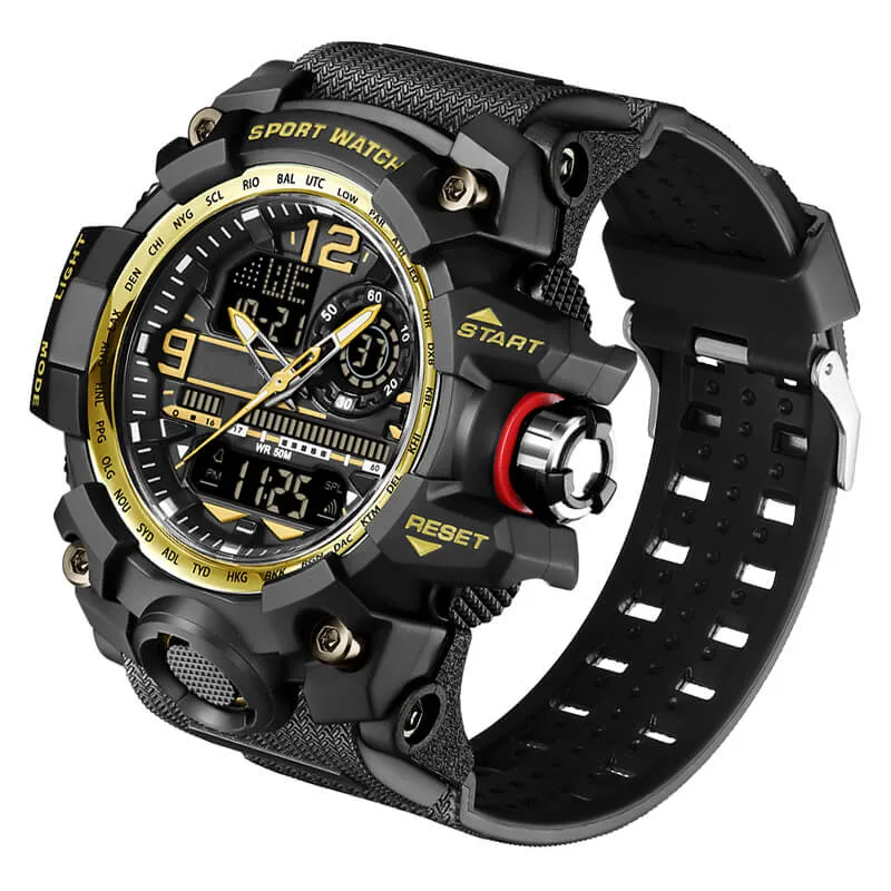 Findtime Military Watch for Men Large Analog Waterproof Tactical Digital Watch