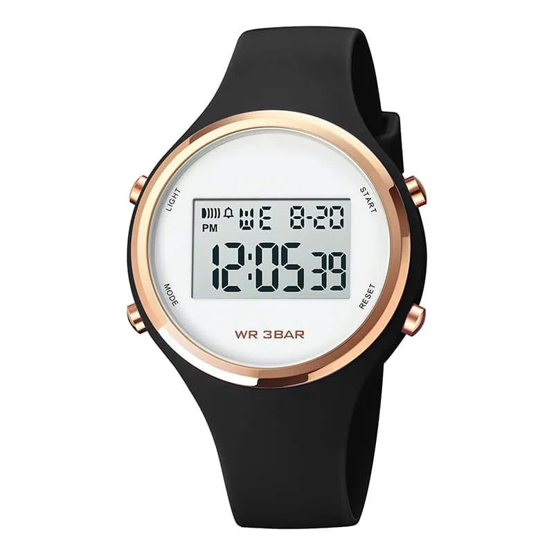 Findtime Outdoor Sport Watches for Women Alarm Clock Waterproof LED Digital Watch