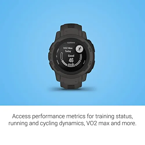 Garmin Instinct 2S, Smaller-Sized Rugged with GPS, Graphite