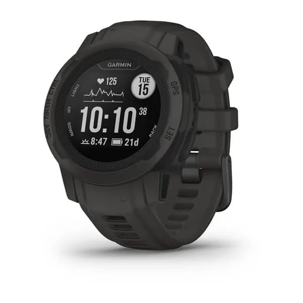 Garmin Instinct 2S - Standard Edition-Graphite With Basic Accessory Kit