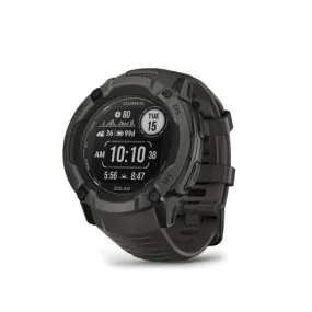 Garmin Instinct 2X Solar, Rugged GPS Smartwatch, (Graphite)