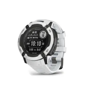 Garmin Instinct 2X Solar, Rugged GPS Smartwatch, (Whitestone)