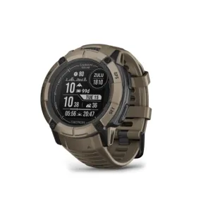 Garmin Instinct 2X Solar - Tactical Edition, Rugged GPS Smartwatch, (Coyote Tan0