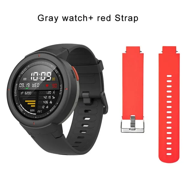 Global Version Xiaomi Huami AMAZFIT Verge 3 GPS Smart Watch IP68 AMOLED Screen Answer Calls Smartwatch Multi Sports for MI MI8