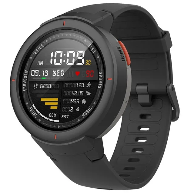 Global Version Xiaomi Huami AMAZFIT Verge 3 GPS Smart Watch IP68 AMOLED Screen Answer Calls Smartwatch Multi Sports for MI MI8