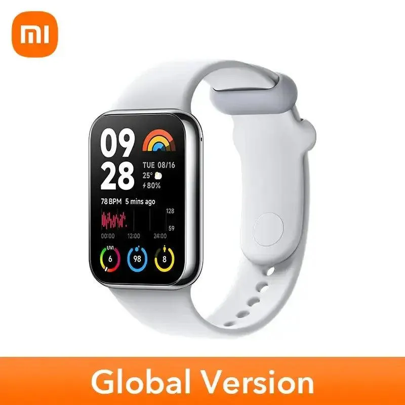 Global Version Xiaomi Smart Band 8 Pro AMOLED Display Large Capacity