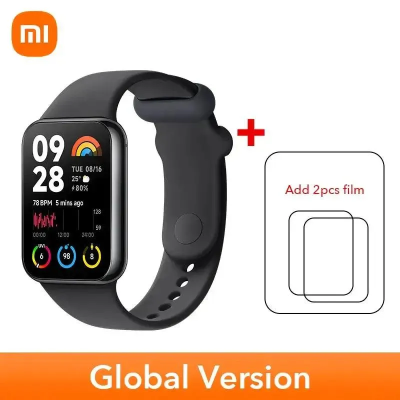 Global Version Xiaomi Smart Band 8 Pro AMOLED Display Large Capacity