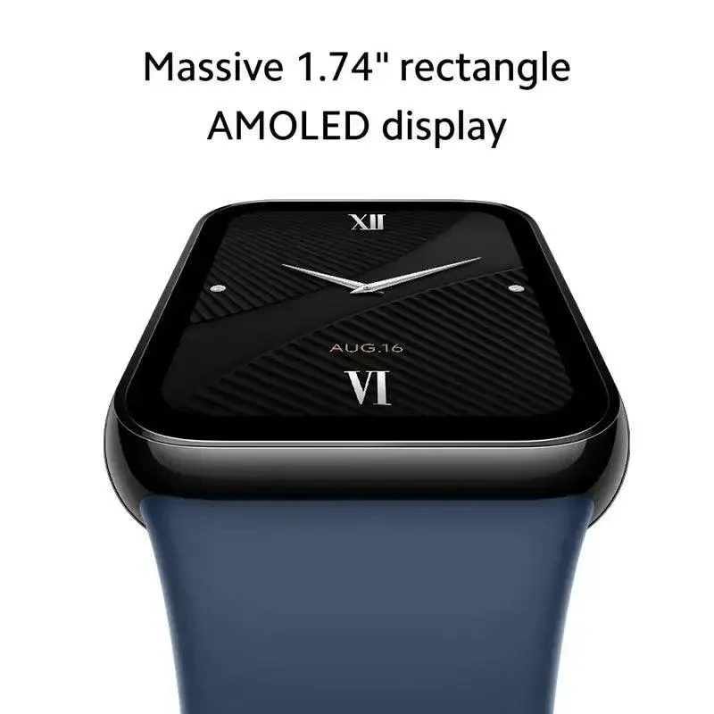 Global Version Xiaomi Smart Band 8 Pro AMOLED Display Large Capacity