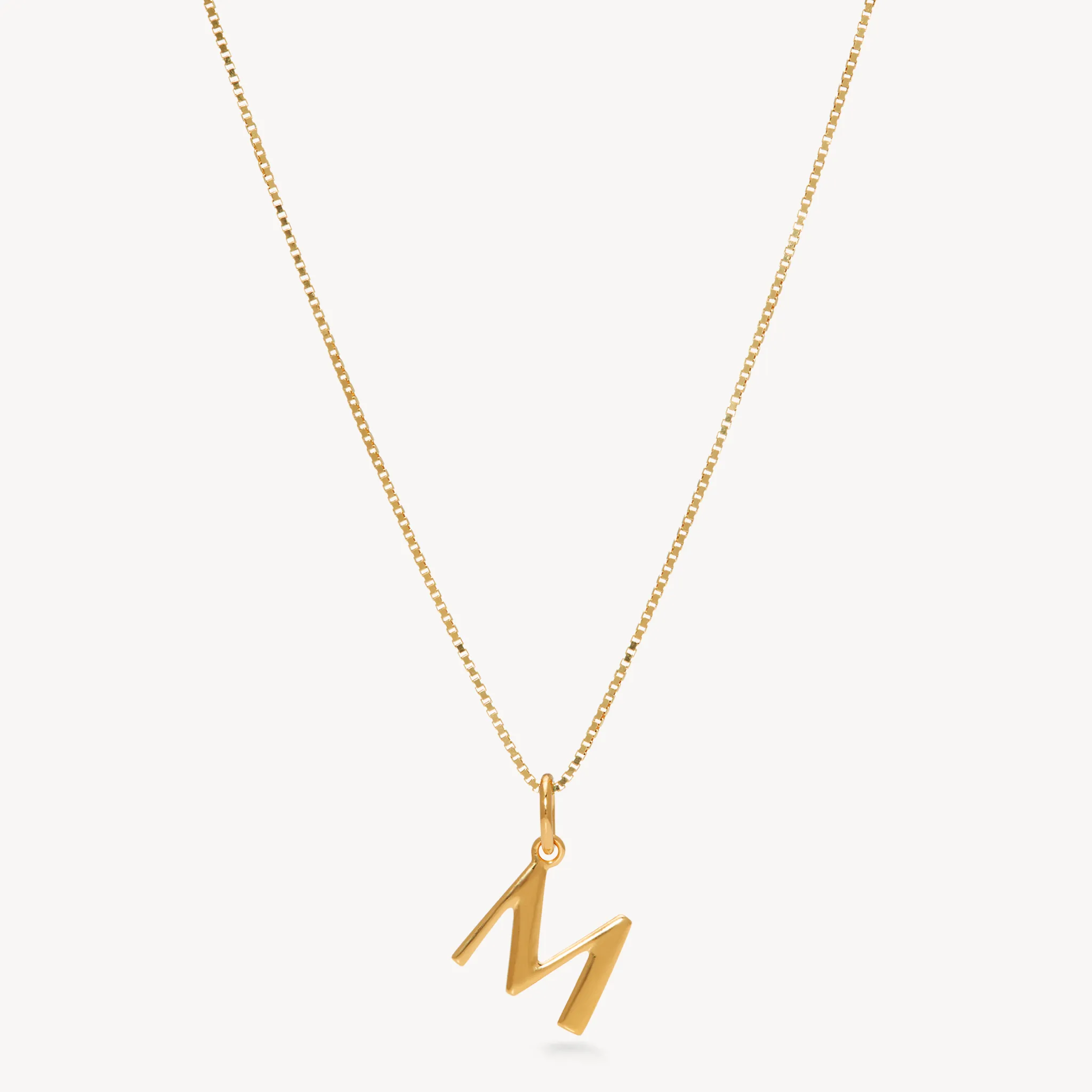 Gold Letter Necklace