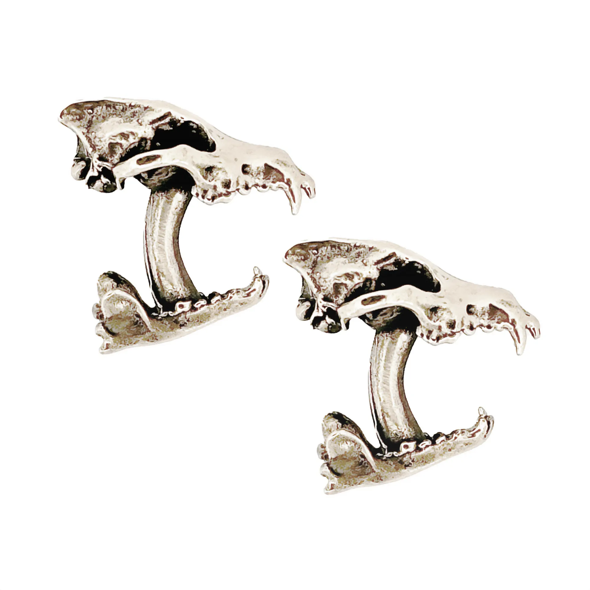 Gray Wolf Cufflink Set