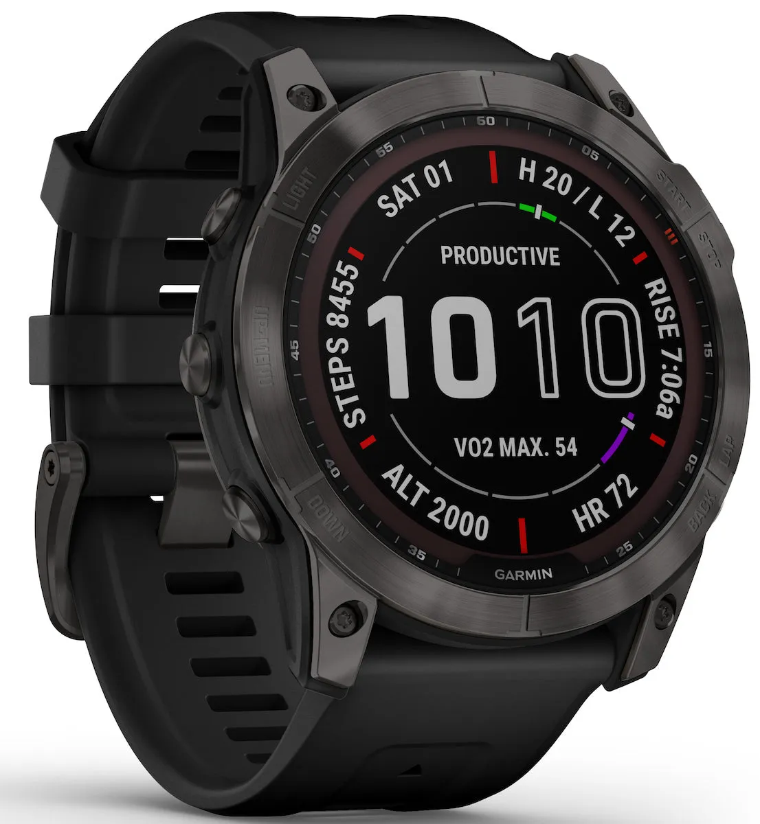 GRM Watch Fenix 7X Sapphire Carbon Grey Titanium