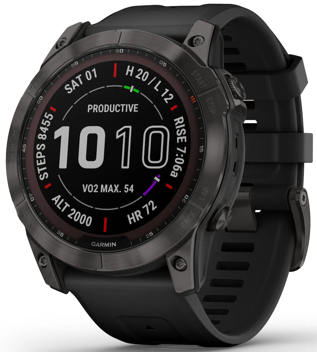 GRM Watch Fenix 7X Sapphire Carbon Grey Titanium