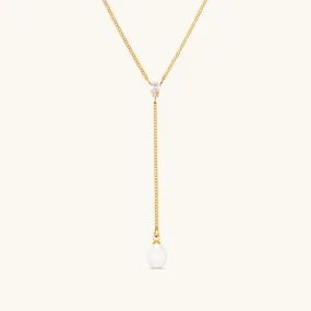 Harmony Pearl Necklace in Gold