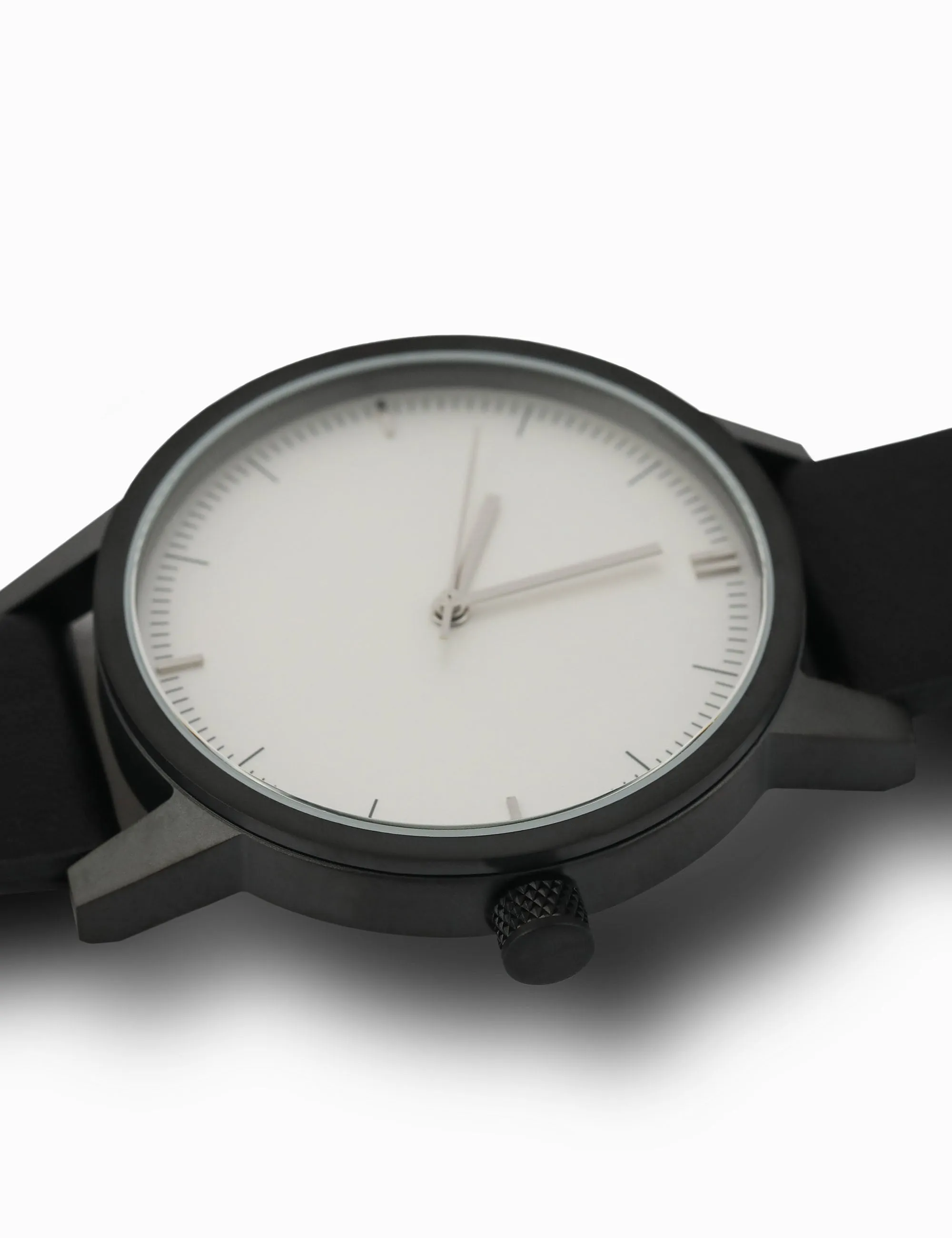 Kent 38mm Watch - Black/White/Black