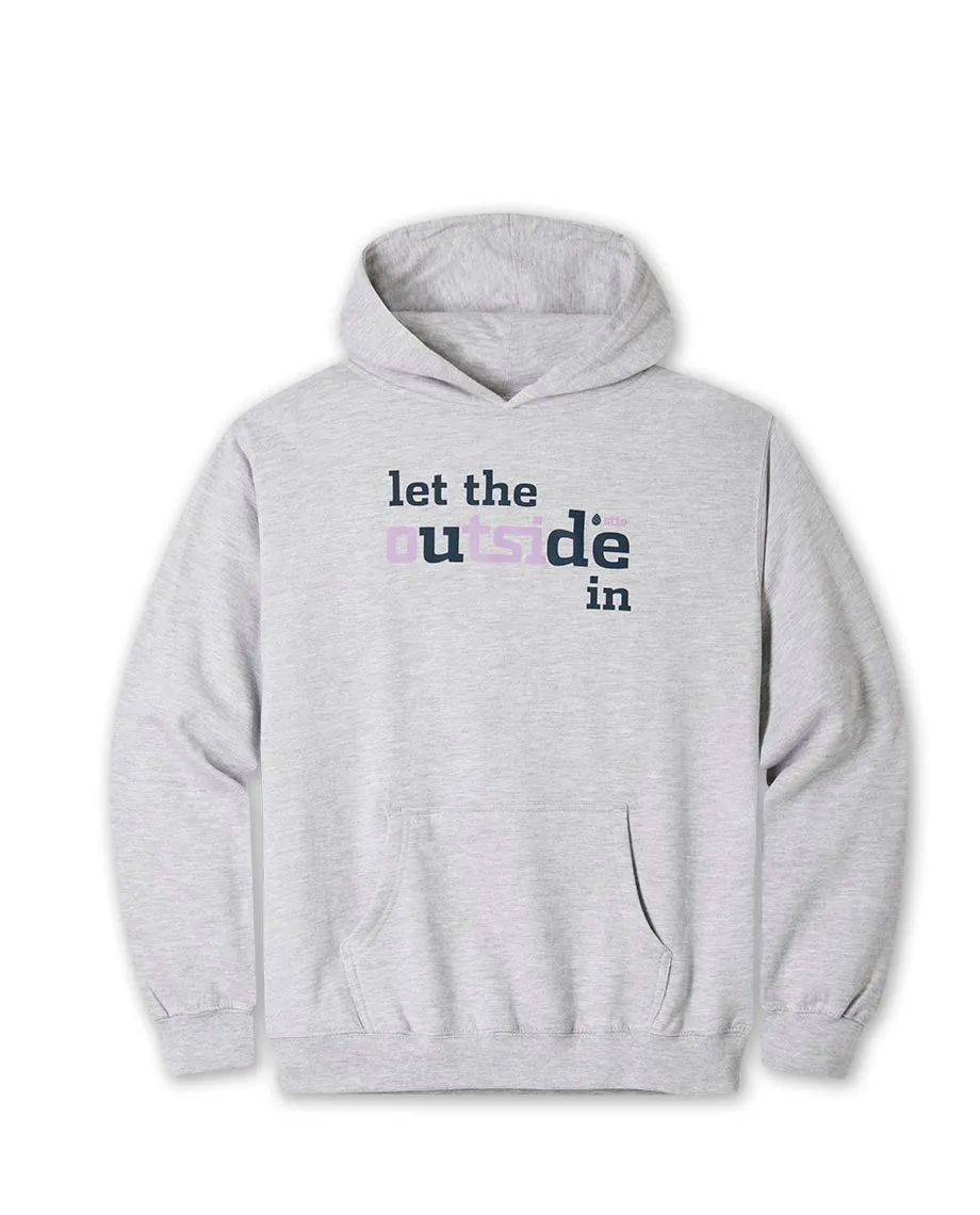 Kids' Let The Outside In Hoodie - XL