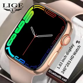 LIGE Smart Watch Full Touch Screen Waterproof