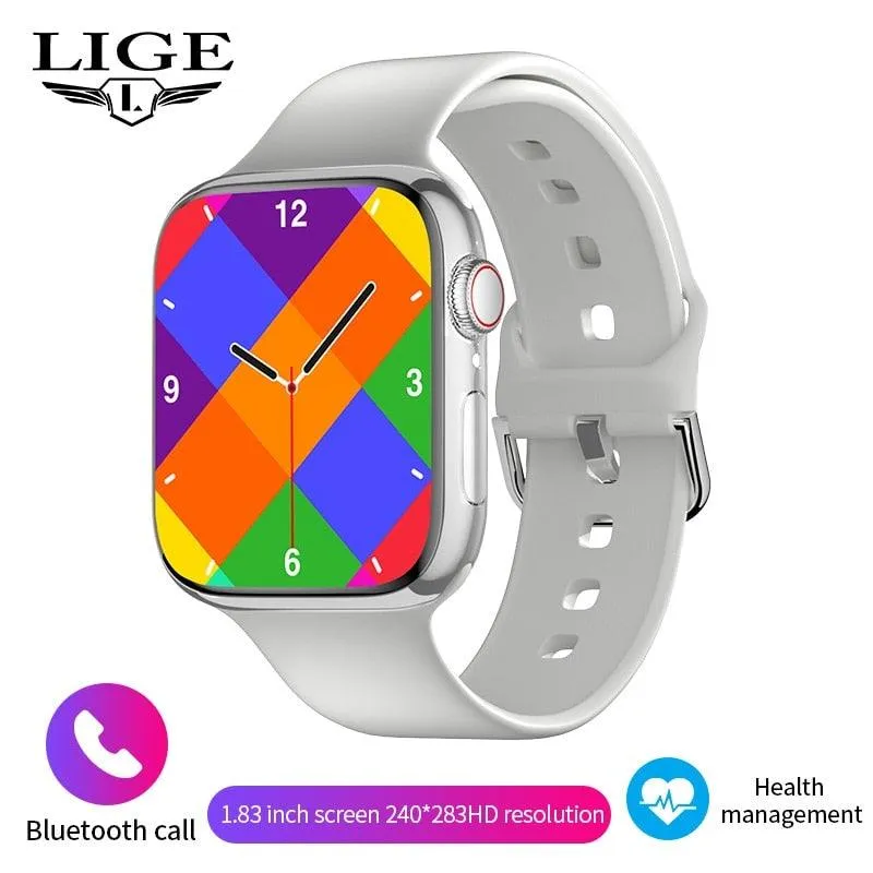 LIGE Smart Watch Full Touch Screen Waterproof