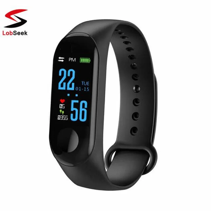 M3 Smart Wristband Fitness tracker Bracelet Waterproof bluetooth smartwatch LED Message Heart Rate monitor smart bracelet