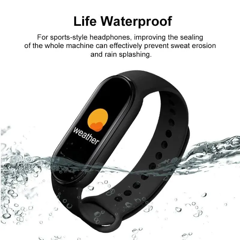 M6 Smart Watch Men Women Fitness Smart Bracelet Sports Band