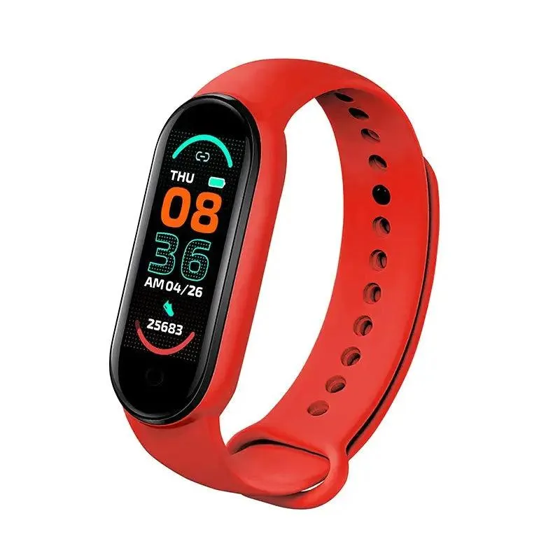 M6 Smart Watch Men Women Fitness Smart Bracelet Sports Band